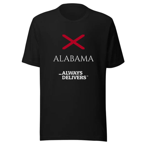 alabama-always-delivers-tee|tee|black