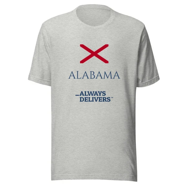 alabama-always-delivers-tee|tee|heather