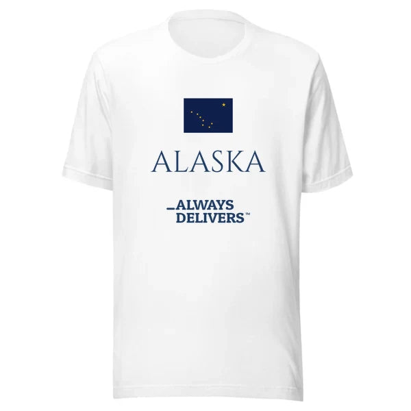 alaska-always-delivers-tee|tee|white