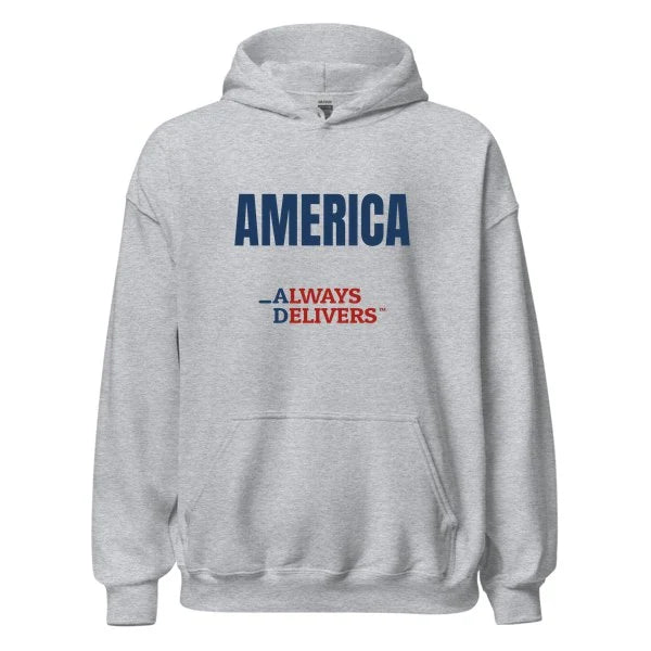 america-always-delivers-hoodie|hoodie|heather