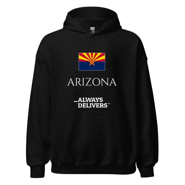 arizona-always-delivers-hoodie|hoodie|black