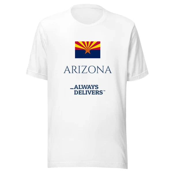 arizona-always-delivers-tee|tee|white