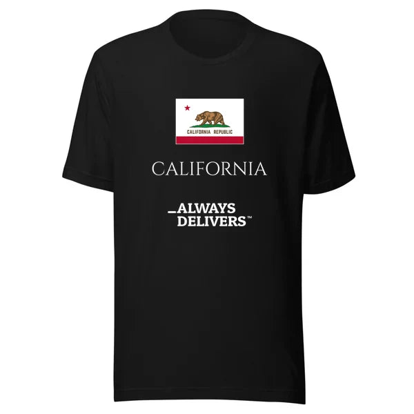 california-always-delivers-tee|tee|black
