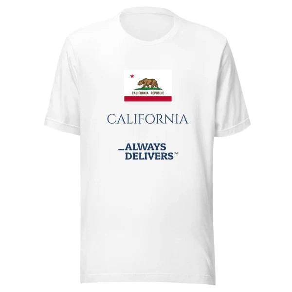 california-always-delivers-tee|tee|white