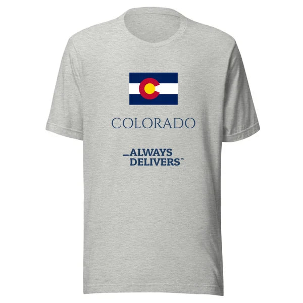 colorado-always-delivers-tee|tee|heather