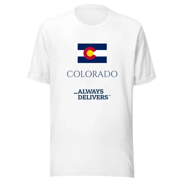 colorado-always-delivers-tee|tee|white