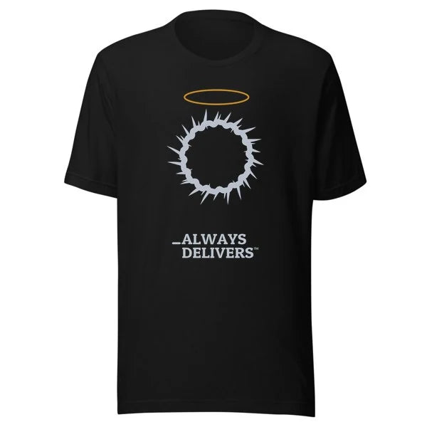 crown-always-delivers-tee|tee|black