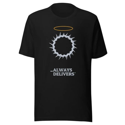 crown-always-delivers-tee|tee|black