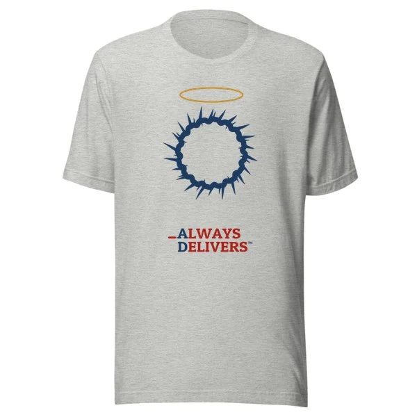 crown-always-delivers-tee|tee|heather