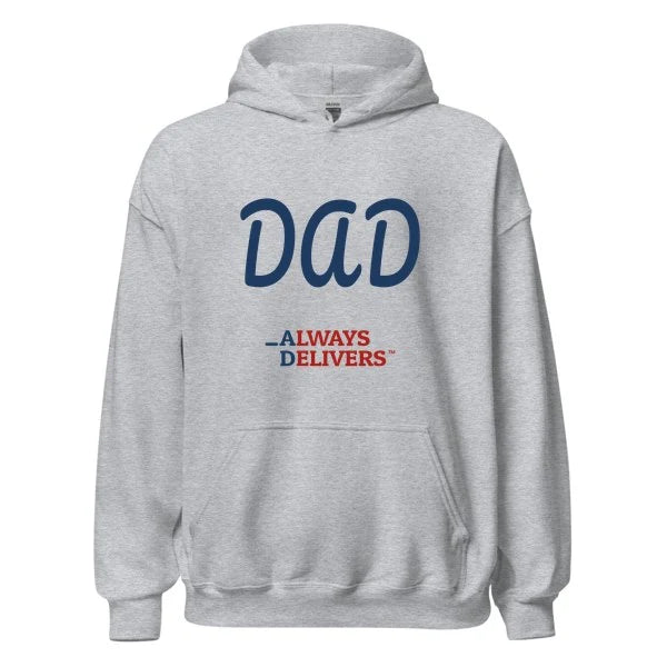 dad-always-delivers-hoodie|hoodie|heather