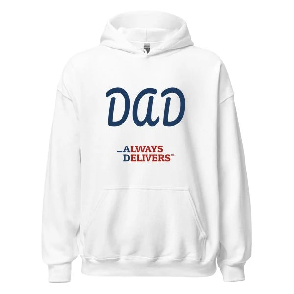 dad-always-delivers-hoodie|hoodie|white