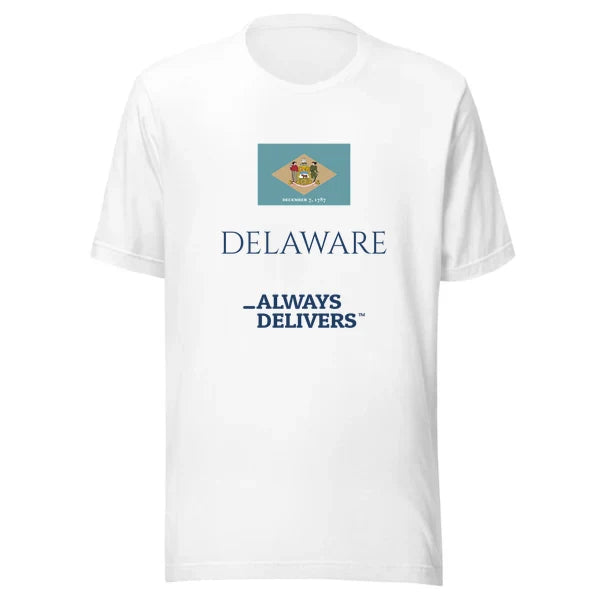 delaware-always-delivers-tee|tee|white