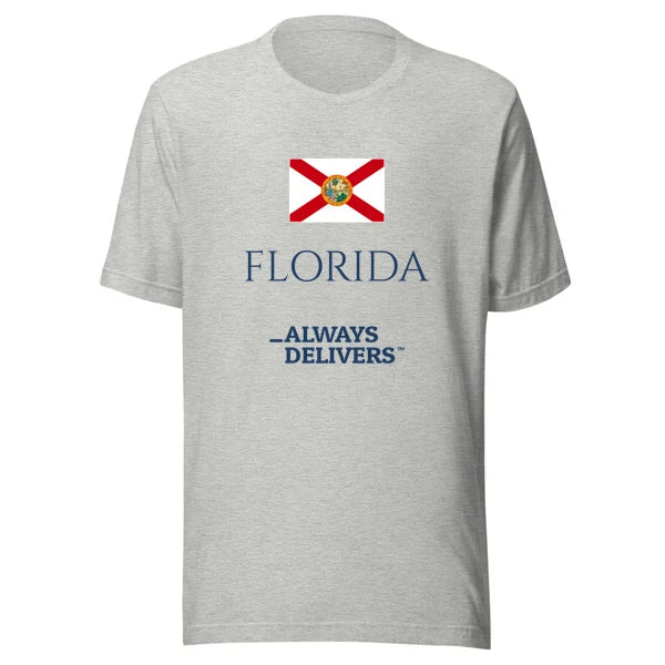 florida-always-delivers-tee|tee|heather