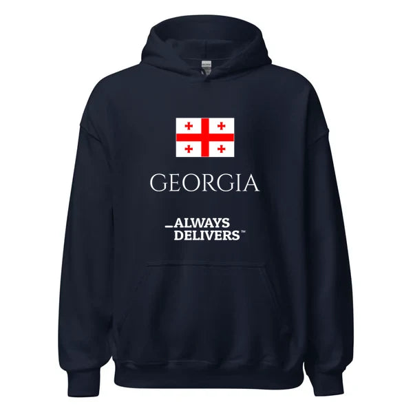 georgia-always-delivers-hoodie|hoodie|navy