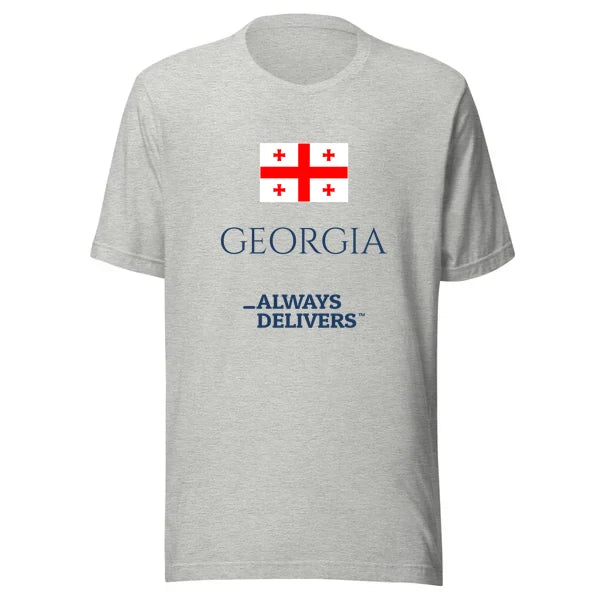 georgia-always-delivers-tee|tee|heather