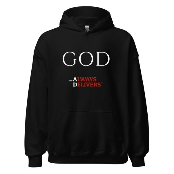 god-always-delivers-hoodie|hoodie|black