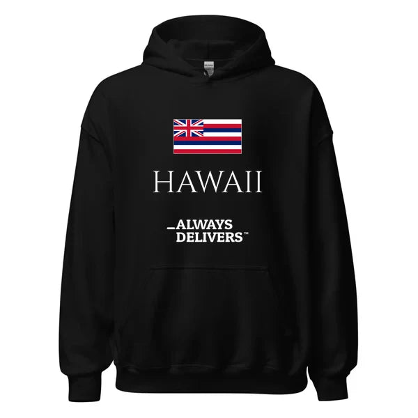 hawaii-always-delivers-hoodie|hoodie|black