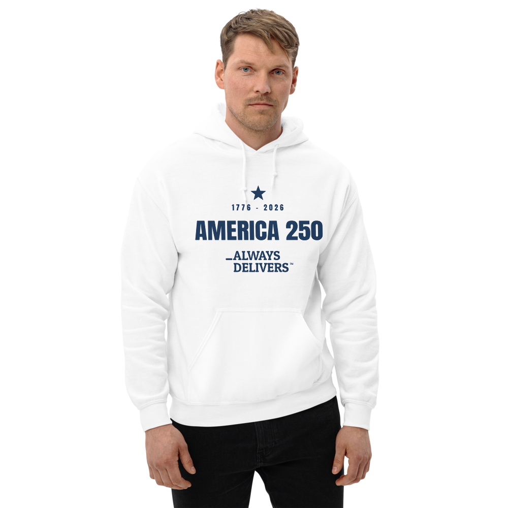 USA250 mono White