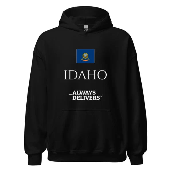 idaho-always-delivers-hoodie|hoodie|black