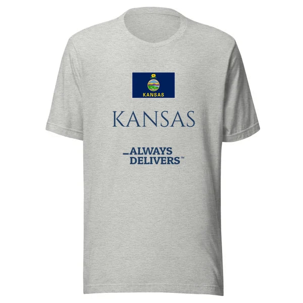kansas-always-delivers-tee|tee|heather
