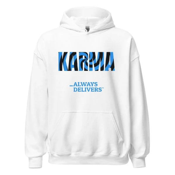 karma-always-delivers-hoodie|hoodie|white