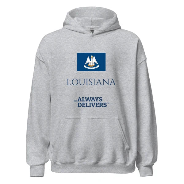louisiana-always-delivers-hoodie|hoodie|heather