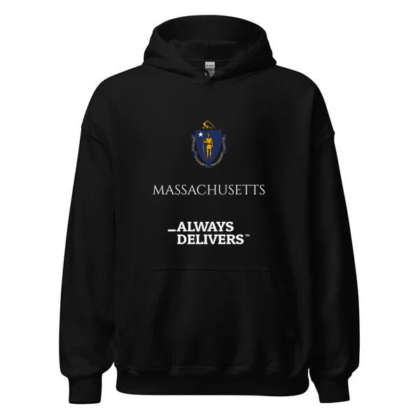 massachusetts-always-delivers-hoodie|hoodie|black