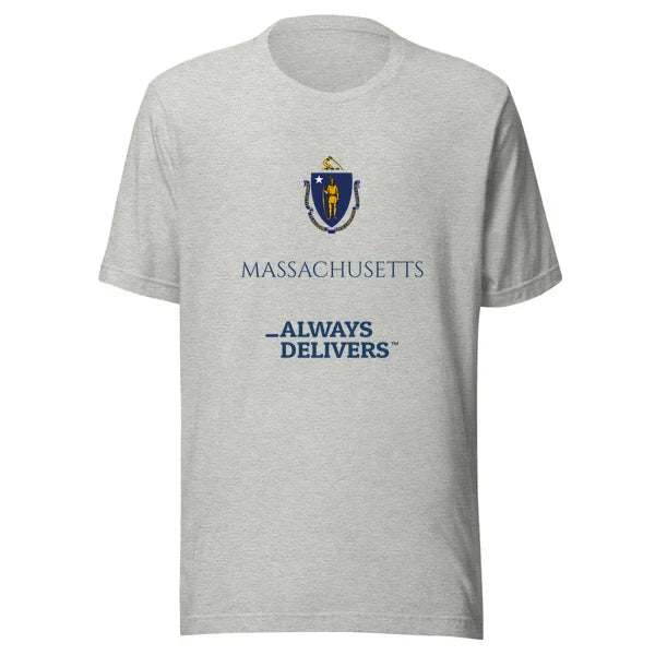 massachusetts-always-delivers-tee|tee|heather