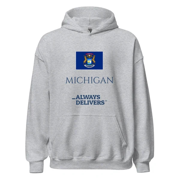 michigan-always-delivers-hoodie|hoodie|heather