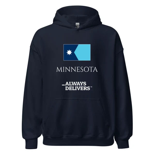 minnesota-always-delivers-hoodie|hoodie|navy