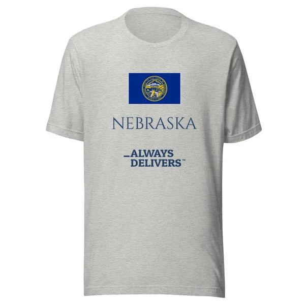 nebraska-always-delivers-tee|tee|heather