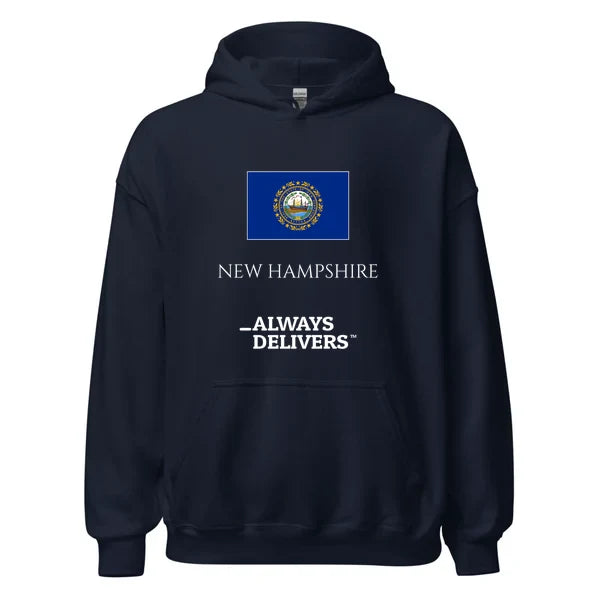 newhampshire-always-delivers-hoodie|hoodie|navy