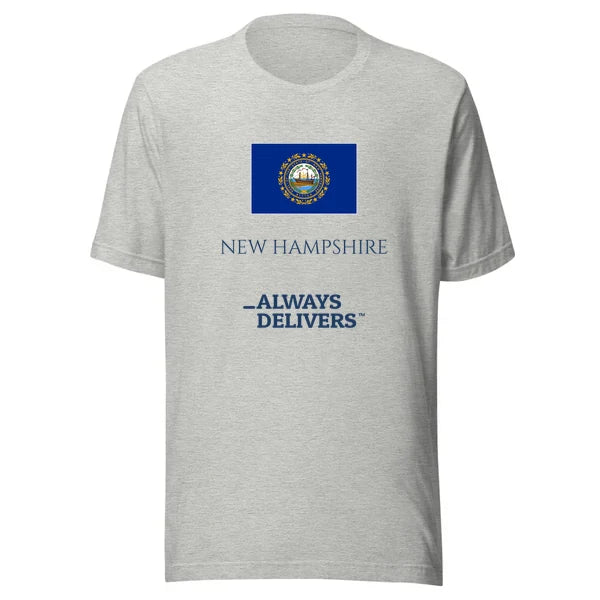 newhampshire-always-delivers-tee|tee|heather