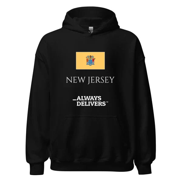 newjersey-always-delivers-hoodie|hoodie|black