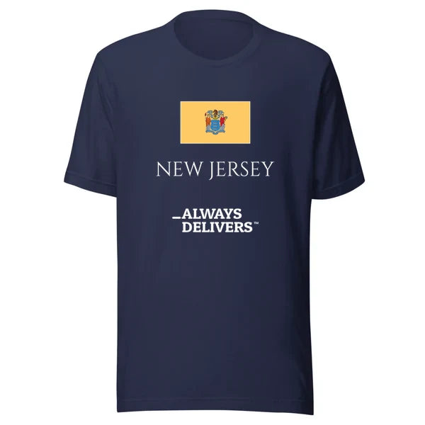 newjersey-always-delivers-tee|tee|navy