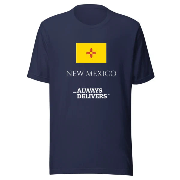 newmexico-always-delivers-tee|tee|navy