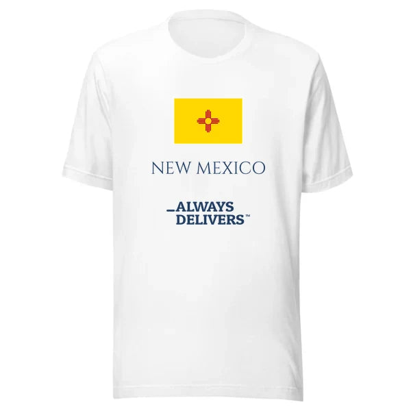 newmexico-always-delivers-tee|tee|white