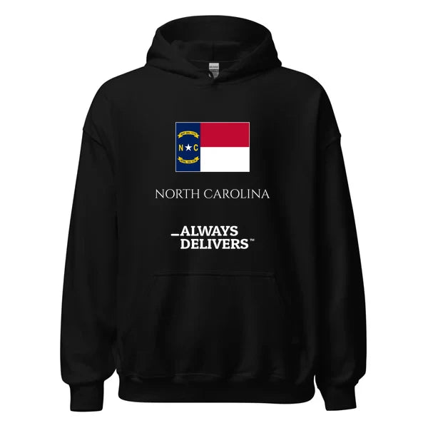 northcarolina-always-delivers-hoodie|hoodie|black
