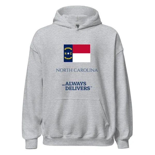 northcarolina-always-delivers-hoodie|hoodie|heather