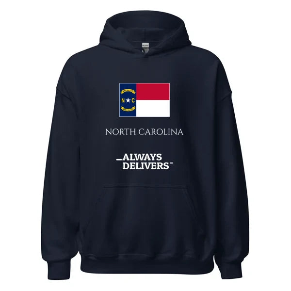 northcarolina-always-delivers-hoodie|hoodie|navy