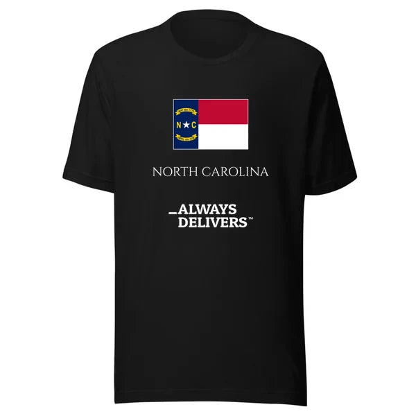 northcarolina-always-delivers-tee|tee|black