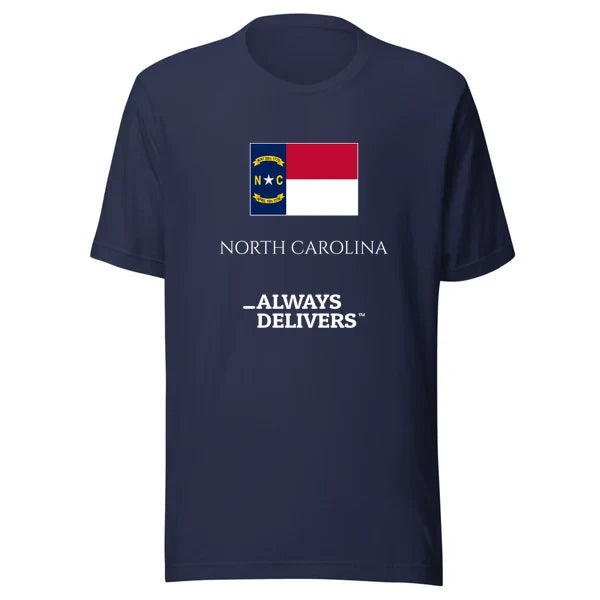northcarolina-always-delivers-tee|tee|navy