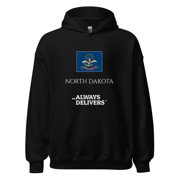 northdakota-always-delivers-hoodie|hoodie|black