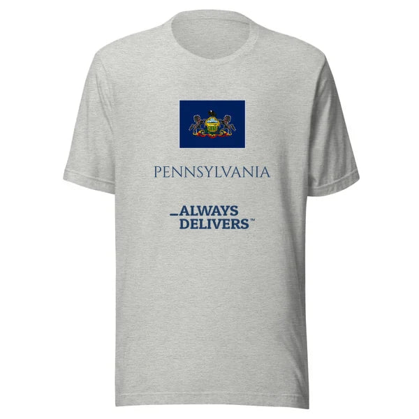 pennsylvania-always-delivers-tee|tee|heather