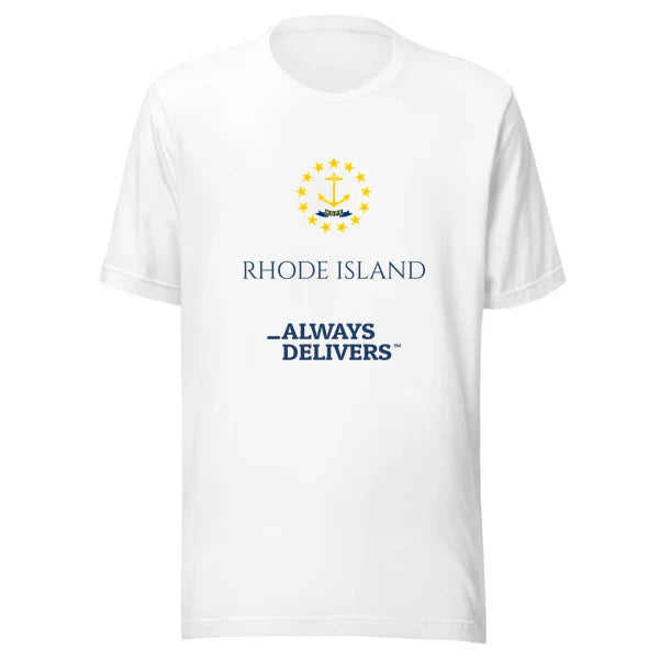 rhodeisland-always-delivers-tee|tee|white