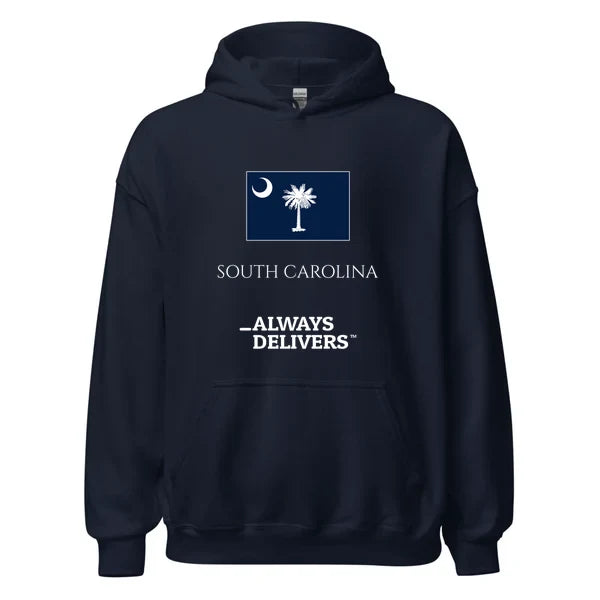 southcarolina-always-delivers-hoodie|hoodie|navy