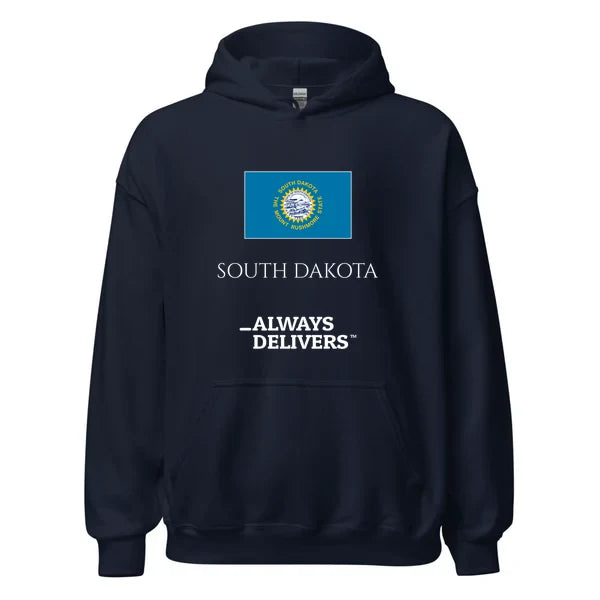 southdakota-always-delivers-hoodie|hoodie|navy