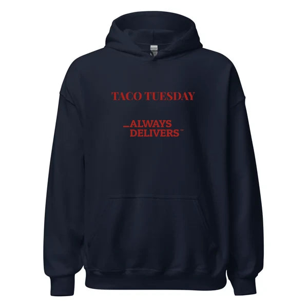 taco-always-delivers-hoodie|hoodie|navy