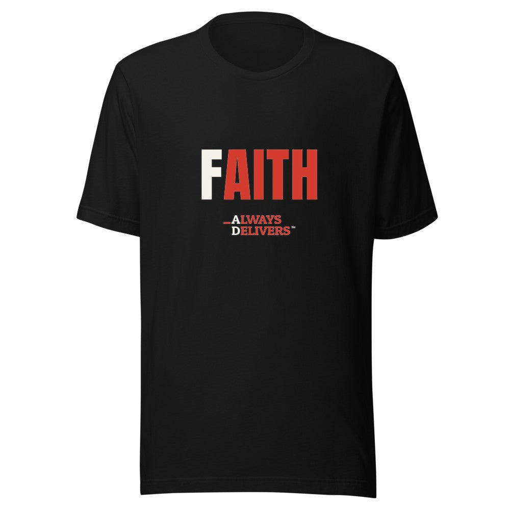 Faith Tee Strong Black