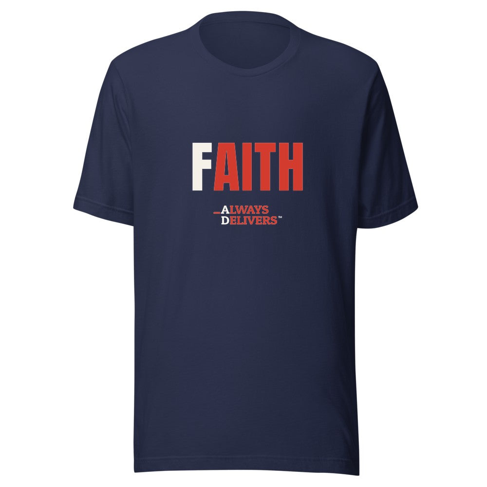 Faith Tee Strong Navy